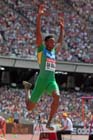 Mauro Vinicius Da Silva in the long jump at the  2013 IAAF Diamond League, Sainsbury's Anniversary Games, Queen Elizabeth Olympic Park, London.
